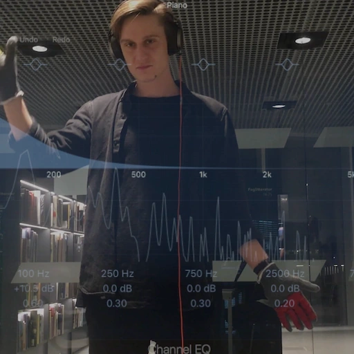 Gestik- og stemmestyret DAW billede 1